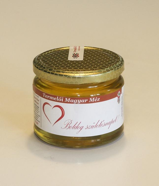 Alkalmi c&iacute;mk&eacute;s m&eacute;z - A-20 ("Boldog sz&uuml;let&eacute;snapot!") 0,4 kg-os &uuml;vegben