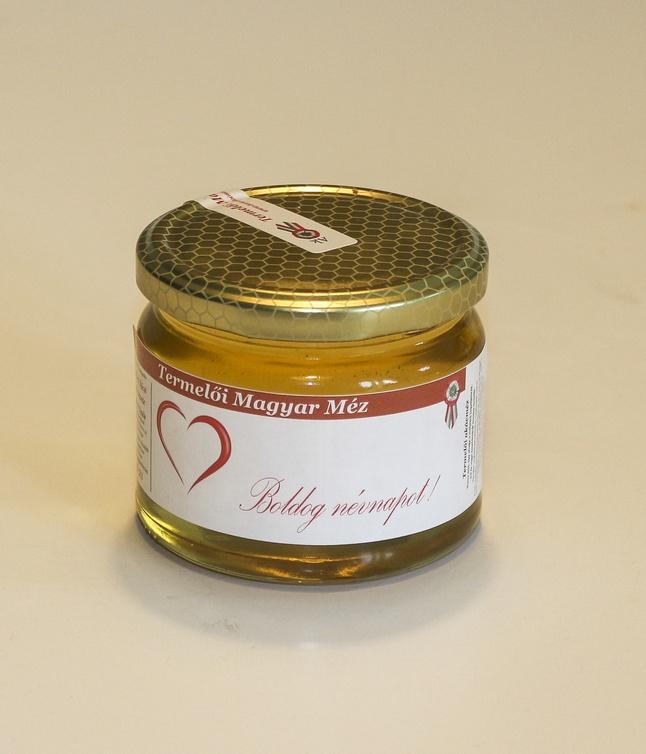 Alkalmi c&iacute;mk&eacute;s m&eacute;z - A-21 ("Boldog n&eacute;vnapot!") 0,4 kg-os &uuml;vegben