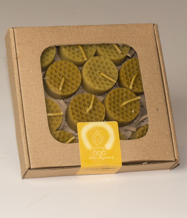 Viaszterm&eacute;kek &eacute;s gyerty&aacute;k - 501-12 (m&eacute;hviasz team&eacute;cses 12 db-os csomagban)